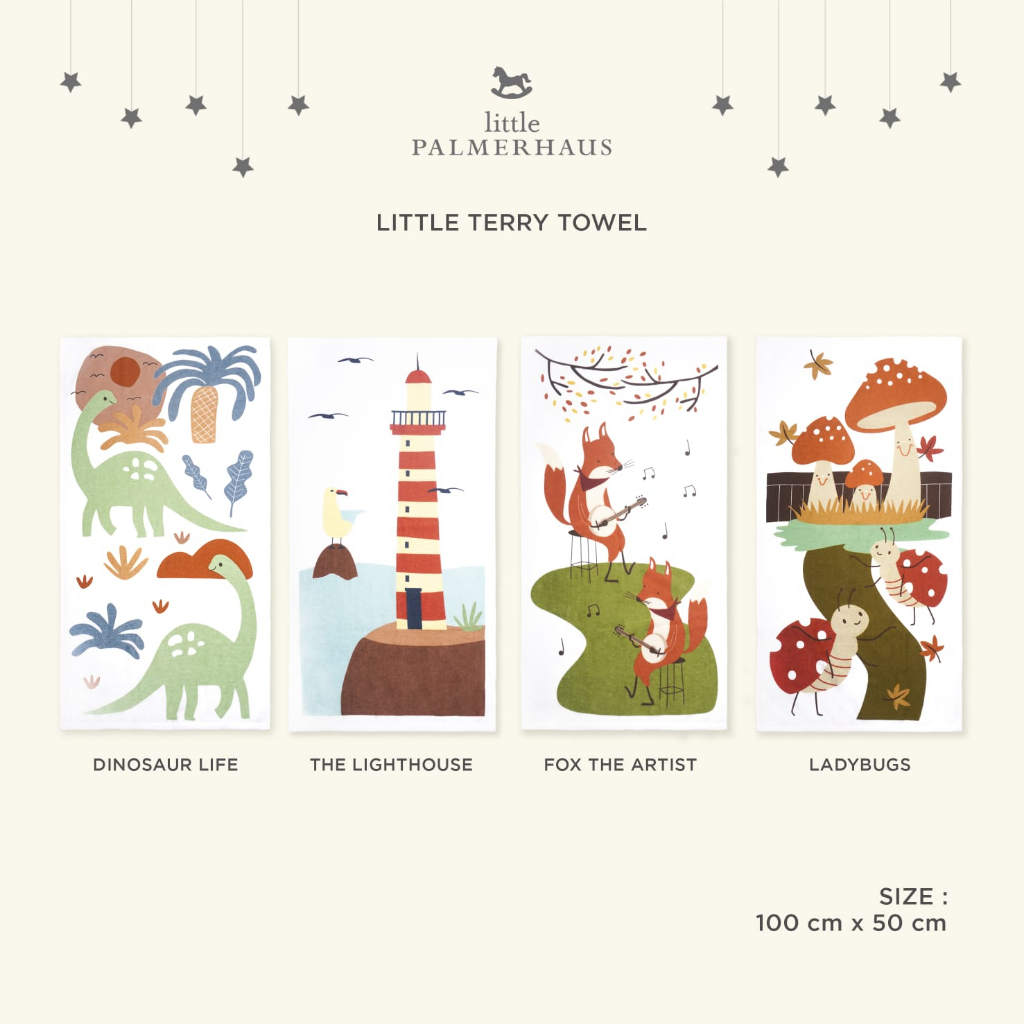 Handuk Bayi Little Terry by Palmer House - Handuk Microfiber Extrasoft