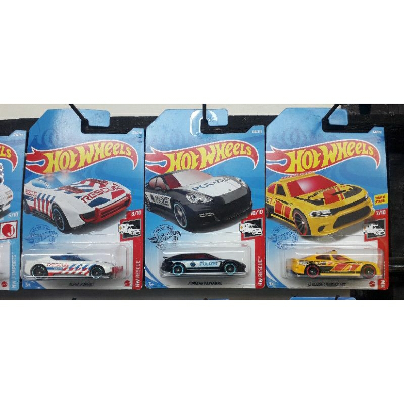 Polisi Hot Wheels Polizei Rescue Ori