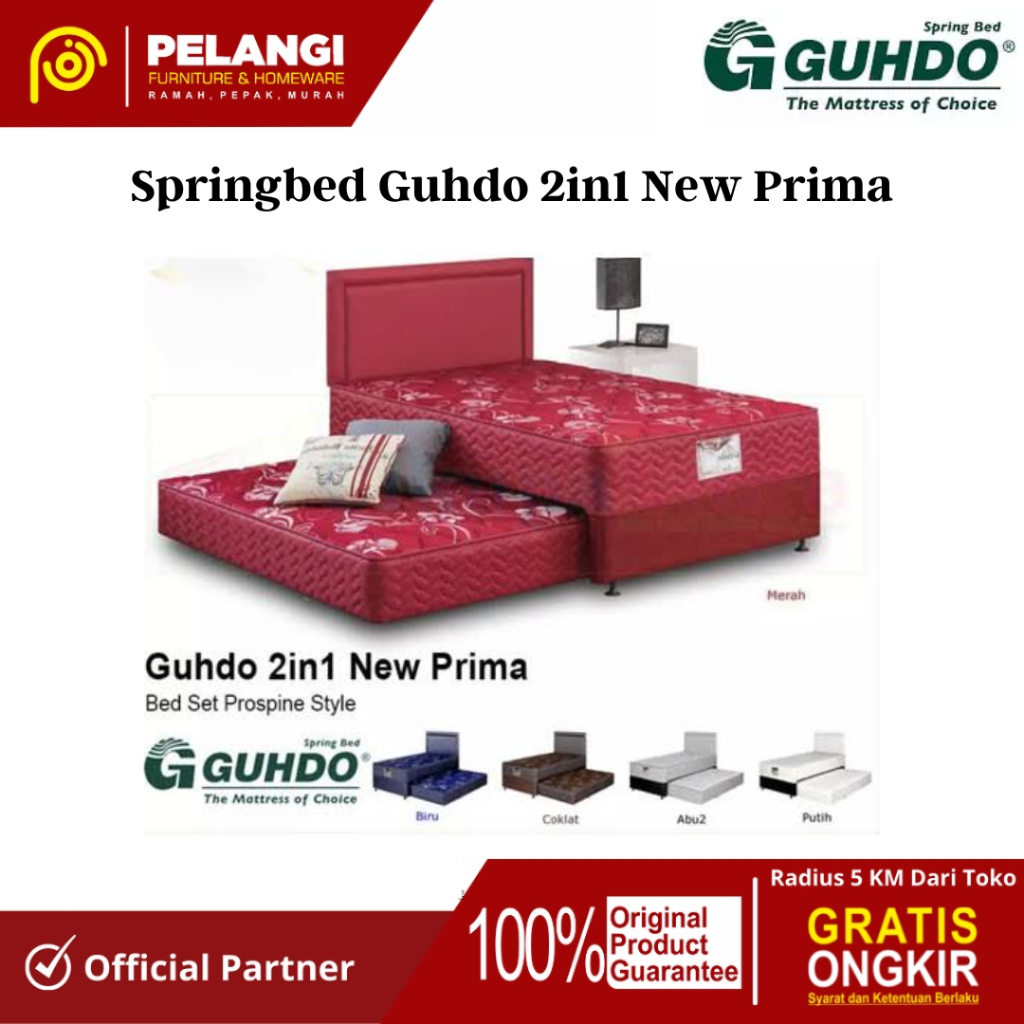 Springbed Guhdo 2in1 New Prima Prospine | Springbed Guhdo | Springbed 2in1 | Springbed Sorong