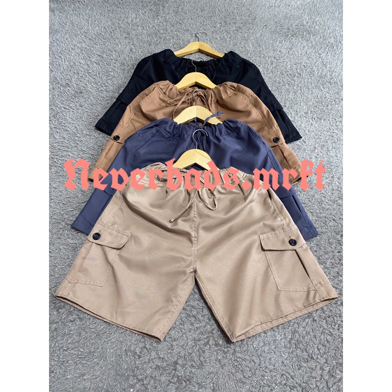Bisa COD || celana boardshort cargo,celana pendek || 100RB  dapat 3pcs