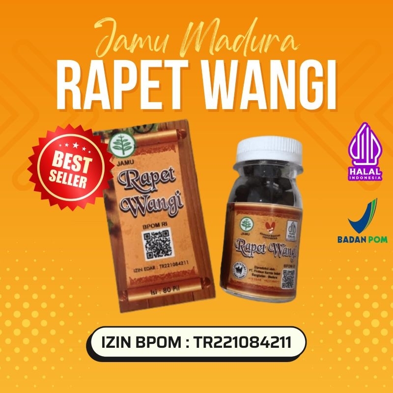 Rapet Wangi Jamu madura Perapat miss v Obat keputihan Herbal BPOM