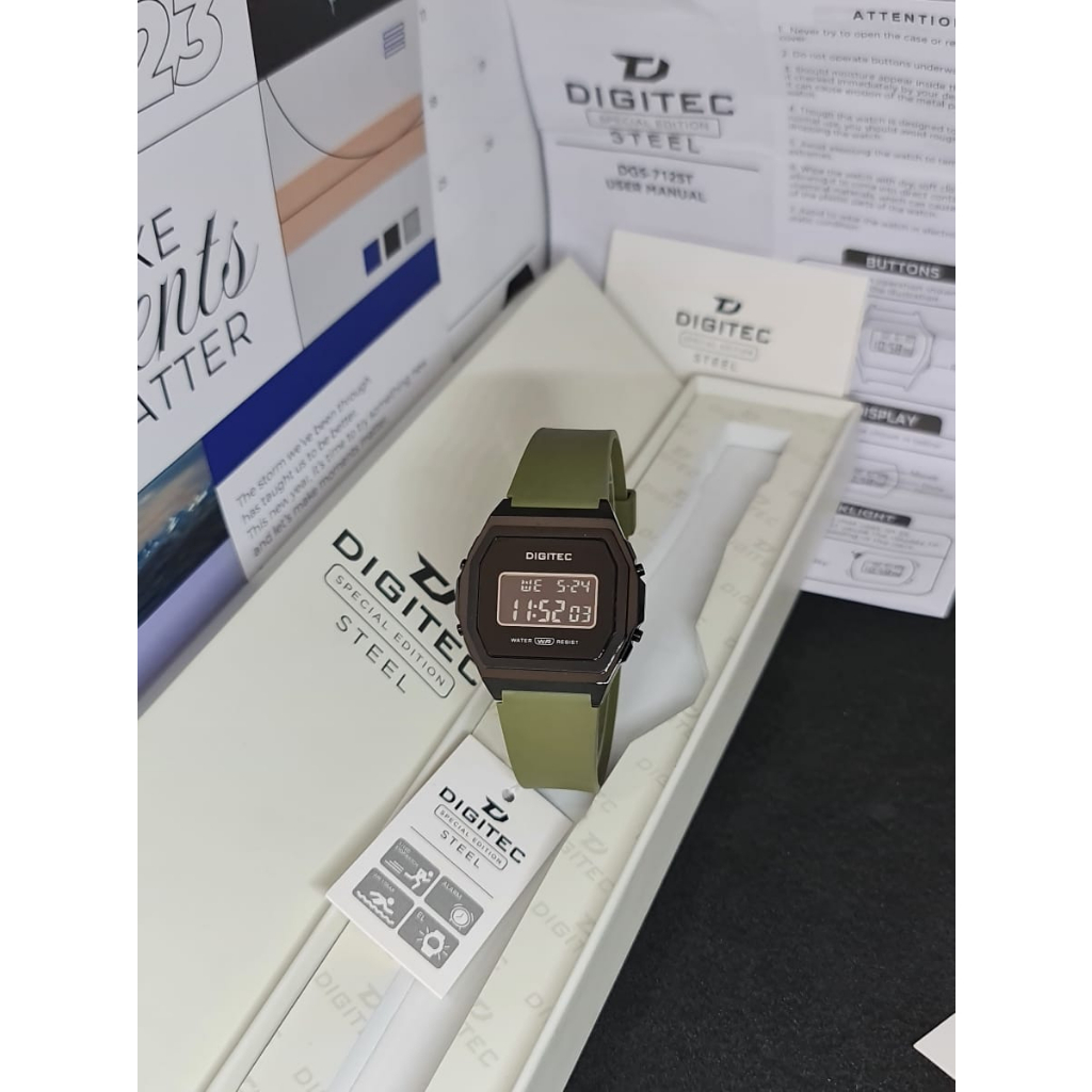 Jam Tangan Wanita Digitec 7125 Original