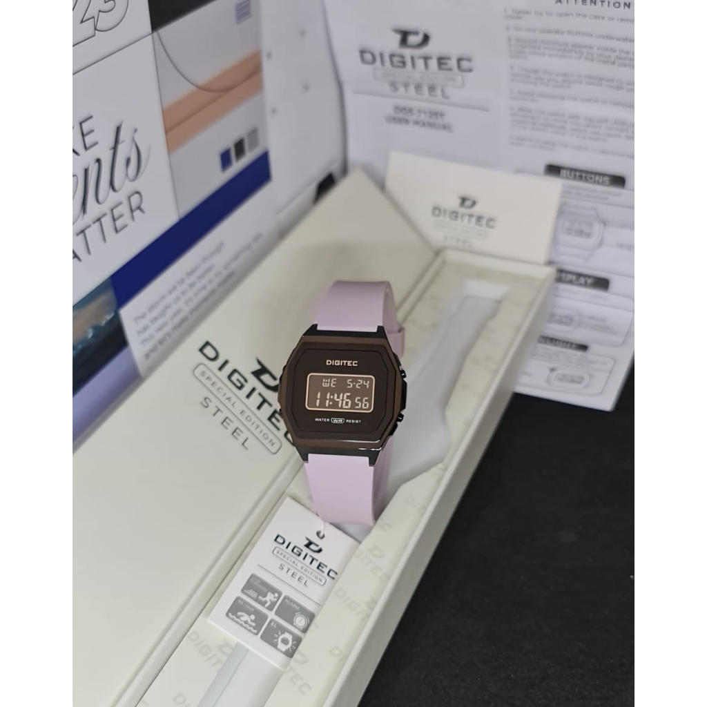 Jam Tangan Wanita Digitec 7125 Original