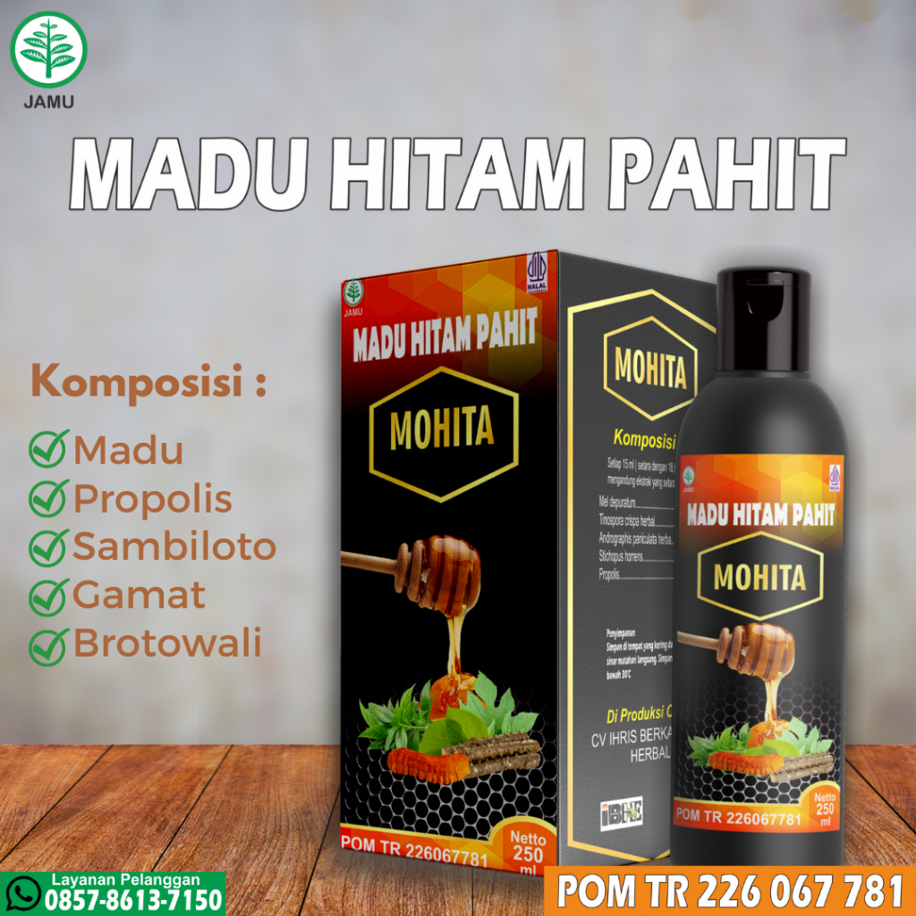 

Madu Hitam Pahit Mohita