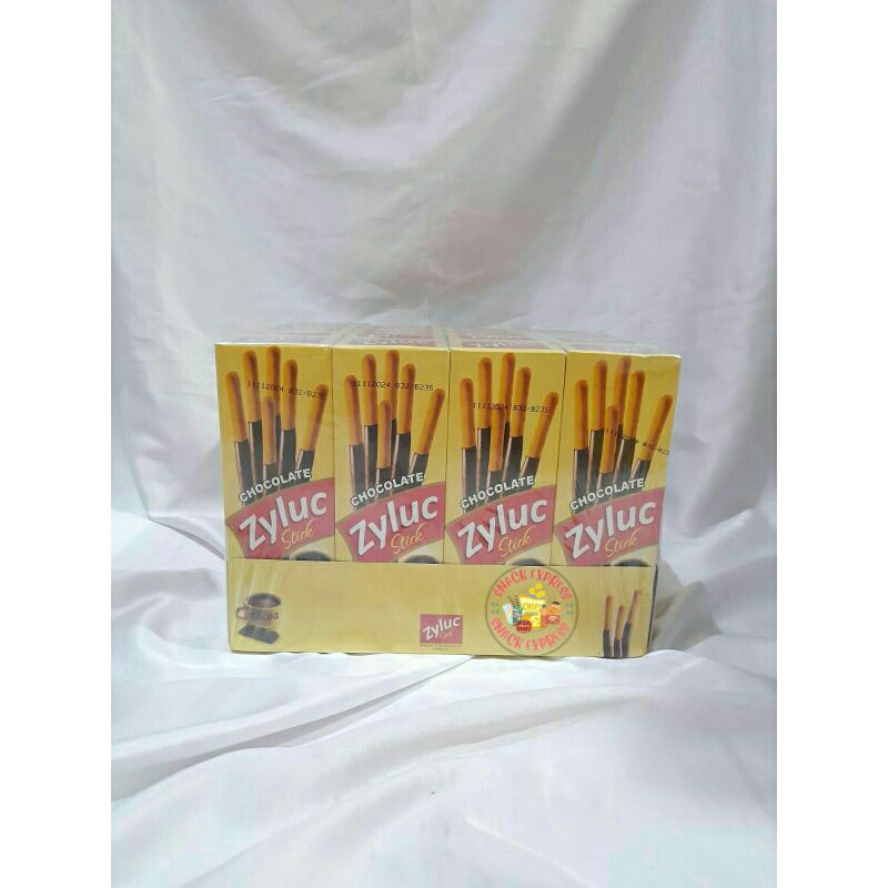 

Zyluc Chocolate Stick Box ( 1 Box isi 20 pack @33gram )