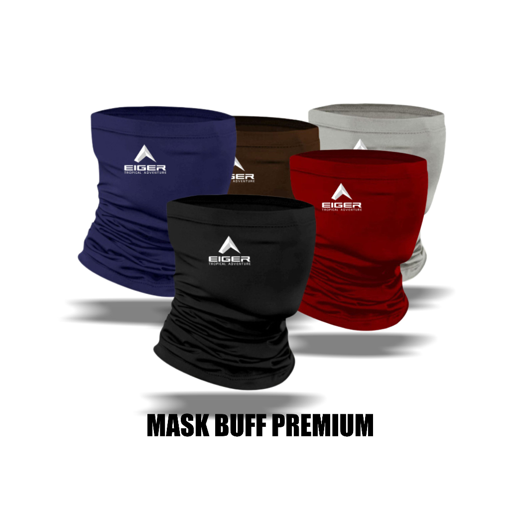 Masker Buff Berkendara Motor Premium Bahan Tebal