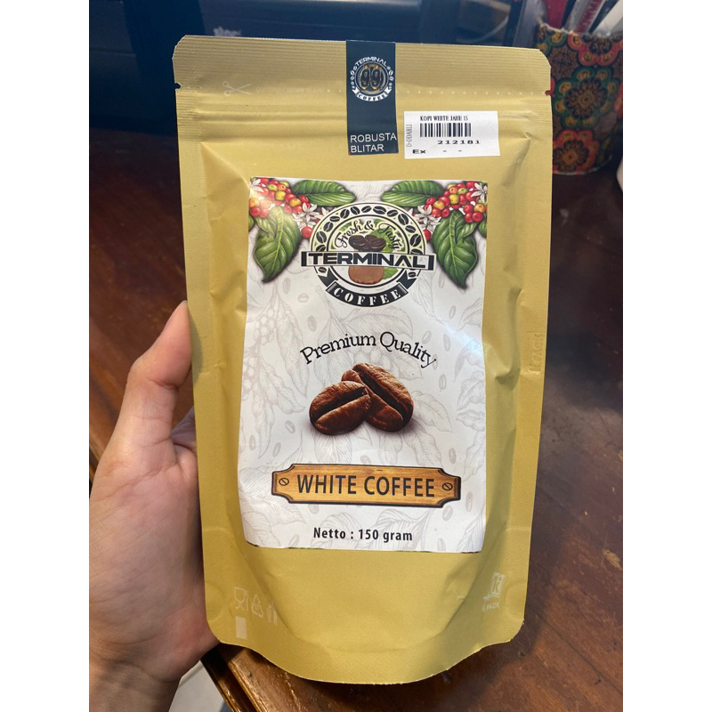 

White Coffee Robusta “Terminal Coffee”