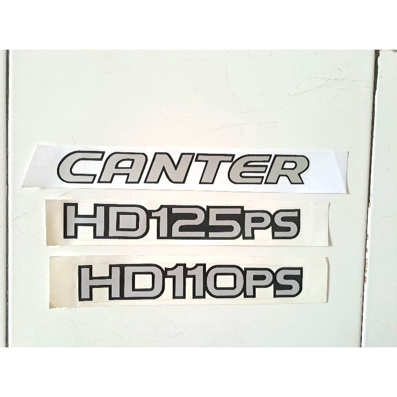 Stiker canter / stiker HD 125ps / Stiker  HD 110PS