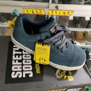 SEPATU SAFETY JOGGER OBELIX S3 NAVY BLACK