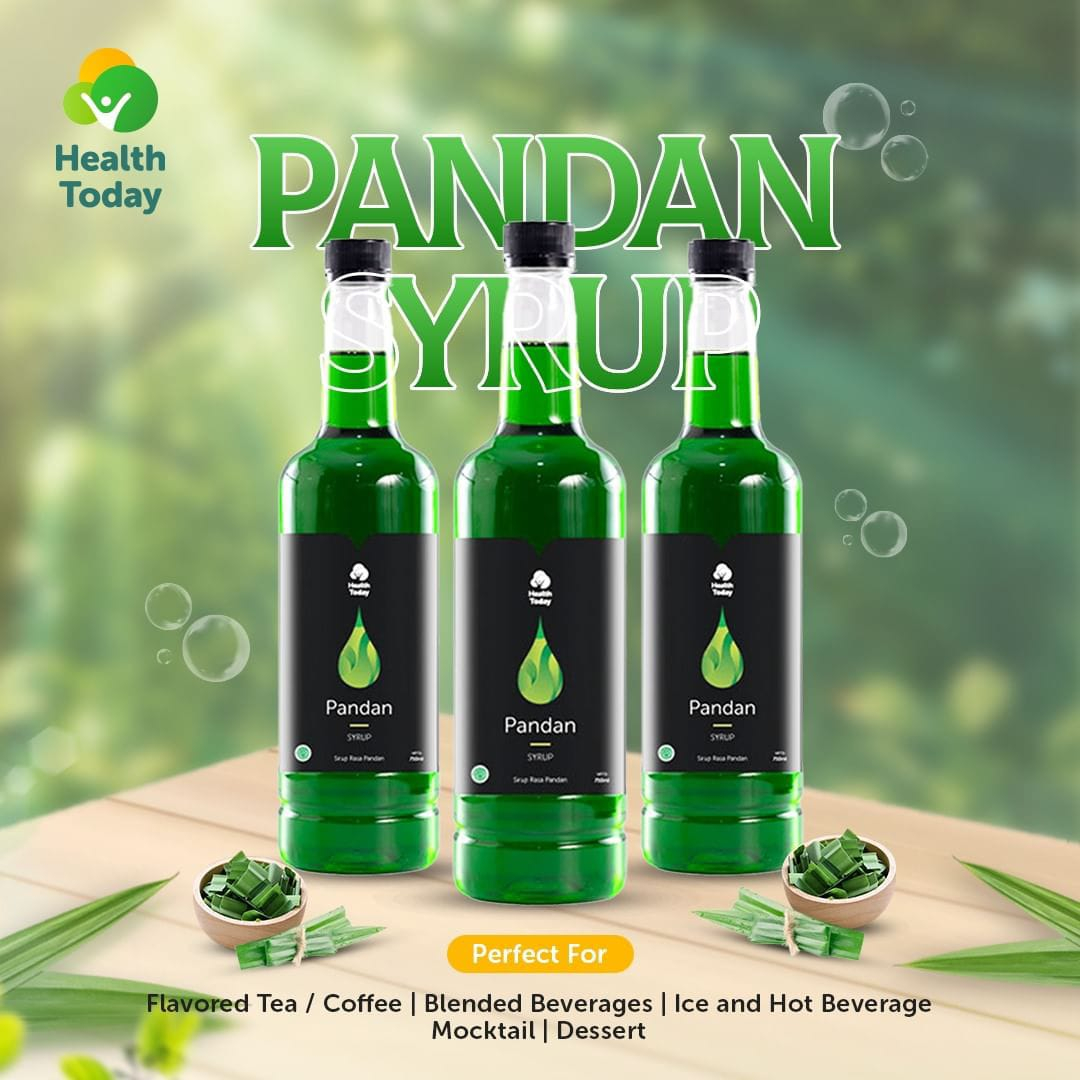 

Health Today Premium - Pandan Syrup 750 ml