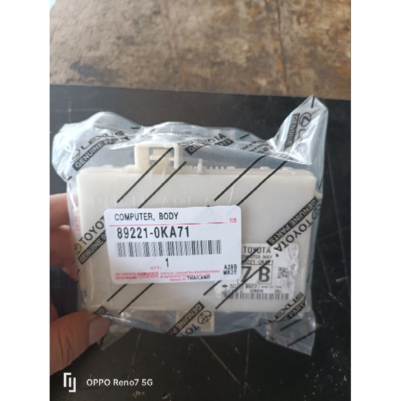 ecu computer body inova reborn 89221-0KA71 ASLI