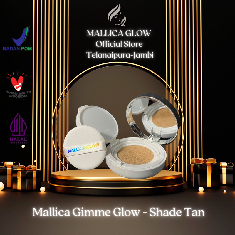 MALLICA GIMME GLOW CUSHION - SHADE LIGHT / TAN 15GR