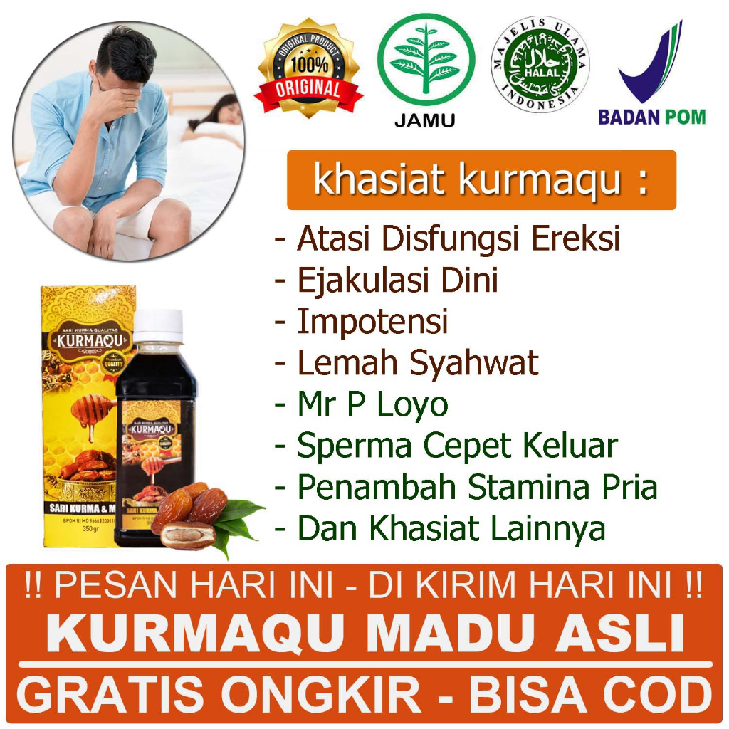 Obat Disfungsi Ereksi Ejakulasi Dini Impotensi Sperma Cepat Keluar Mr P Loyo Lemah Syahwat Penambah 