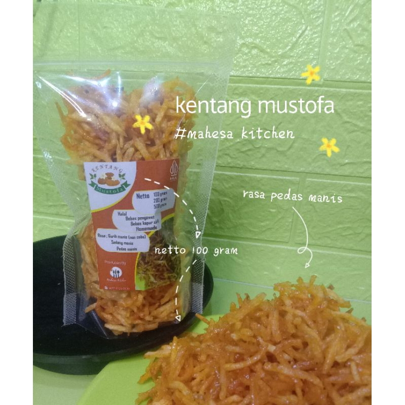 

(beli 10 gratis 1) kentang kering mustofa 100 gram