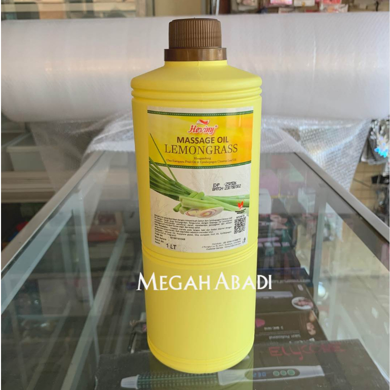Heviny Massage Oil 1000ml / Heviny Massage Oil 1L / Minyak Pijat Badan