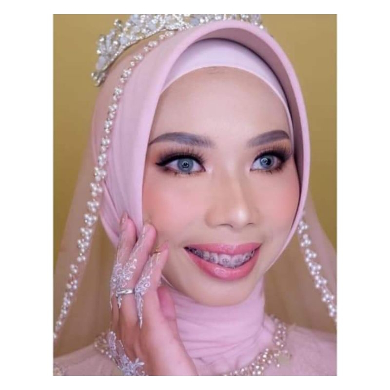 veil mutiara pengantin/slayer mutiara pengantin muslim