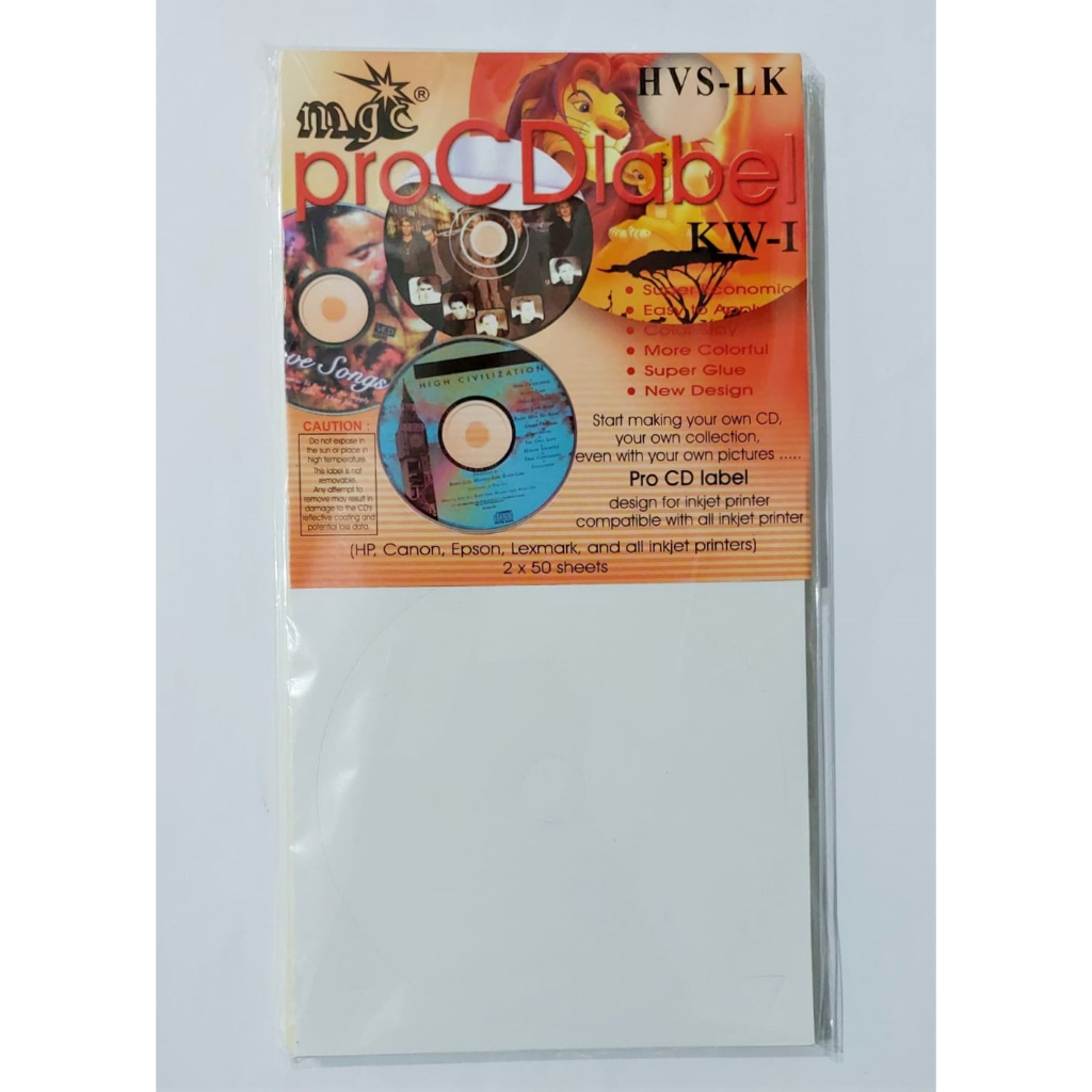 CD / DVD Label HVS