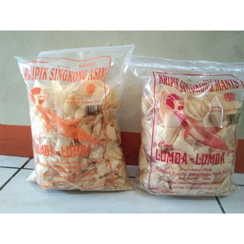 

Keripik Singkong Lumba-Lumba 500 Gram