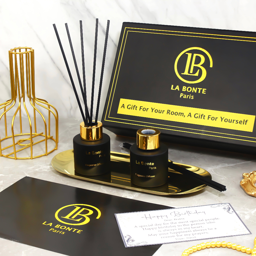 Luxury Giftbox Kado Hadiah Hampers Mewah 2 Reed Diffuser Premium By LaBonteParis