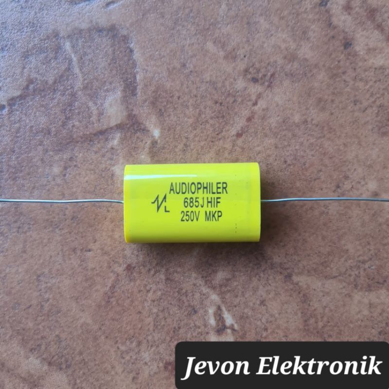 Kapasitor Audiophiler MKP 250V 225J 335J 475J 685J Capacitor 250 V Volt 225 335 475 685 J