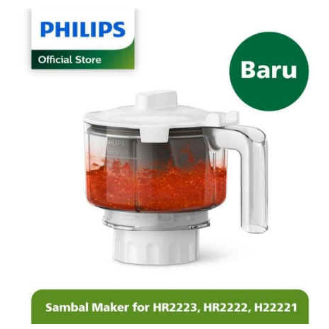 Philips HR3211 Chopper [ Sambal Maker Uleg ] HR3211/55 For HR2221 HR2222 HR2223