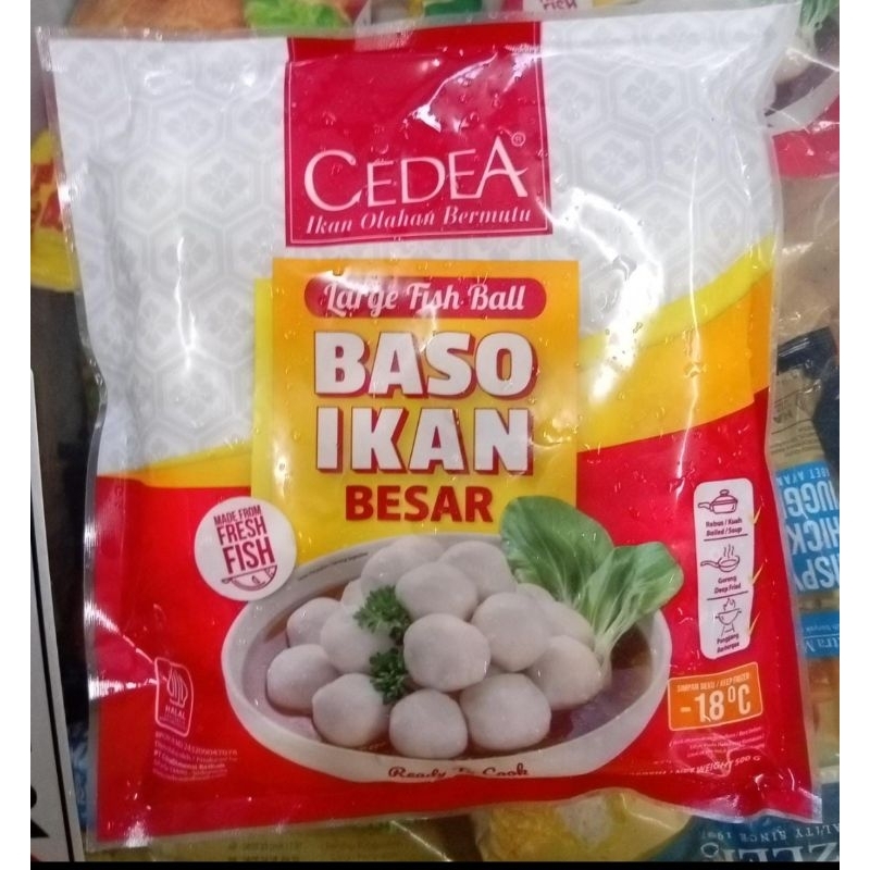 

Cedea Baso Ikan Besar 500gr