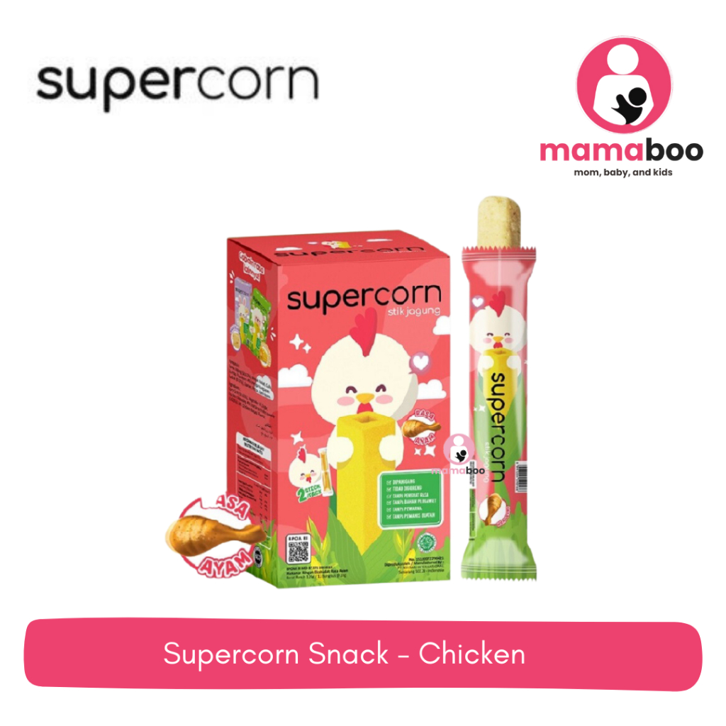 SuperCorn - Stick Jagung Cemilan Anak 12m+