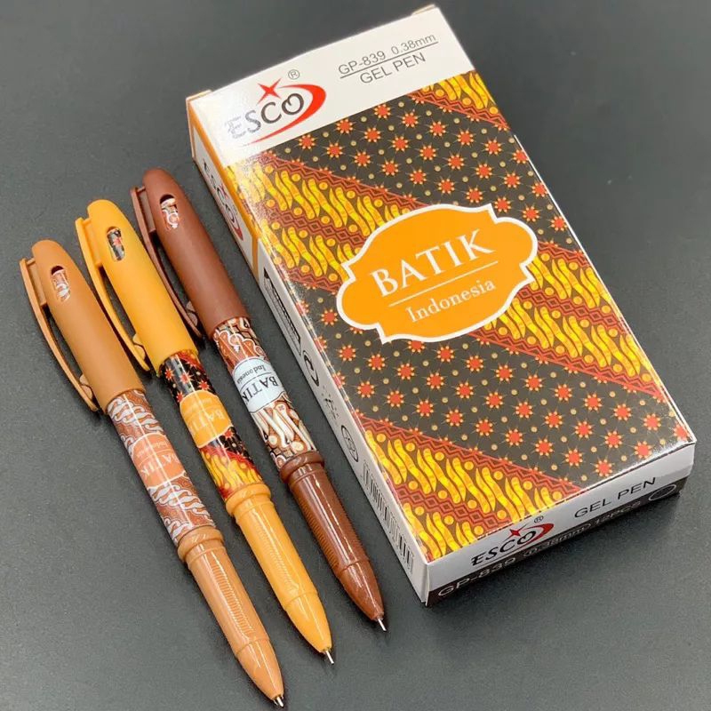 

pen gel esco batik839