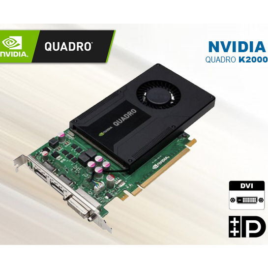 VGA Profesional NVIDIA Quadro K2000 2Gb GDDR5 128Bit Bagus