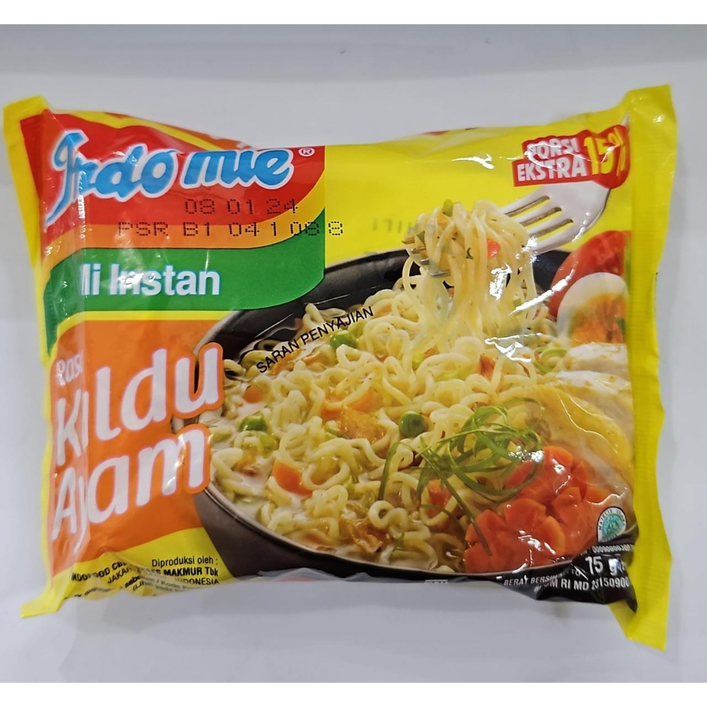 Indomie Mi Instan Kuah Kaldu Ayam 75 gram