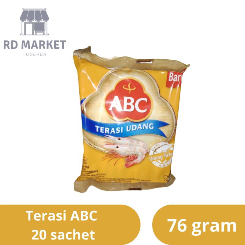 

❤️Rd.market❤️ Terasi udang ABC per pack 76 gram