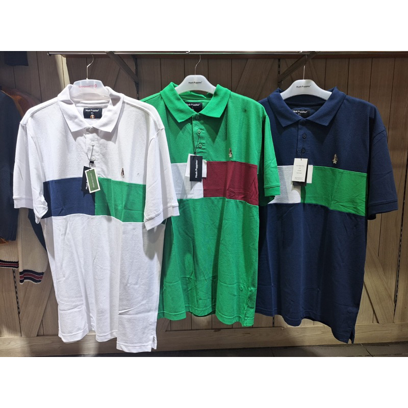 baju poloshirt pria original hush puppies