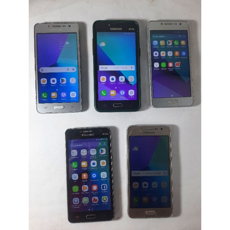 Samsung j2 prime hp sama kabel data dan silikon normalan