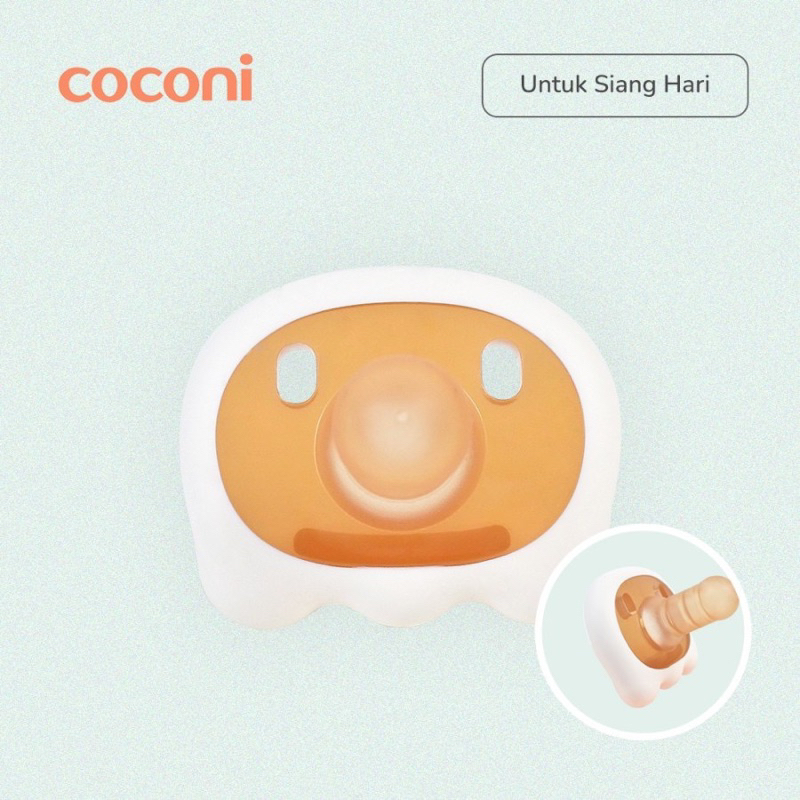 Coconi Happy Soother Pacifier isi 2 pcs Empeng Dot Bayi