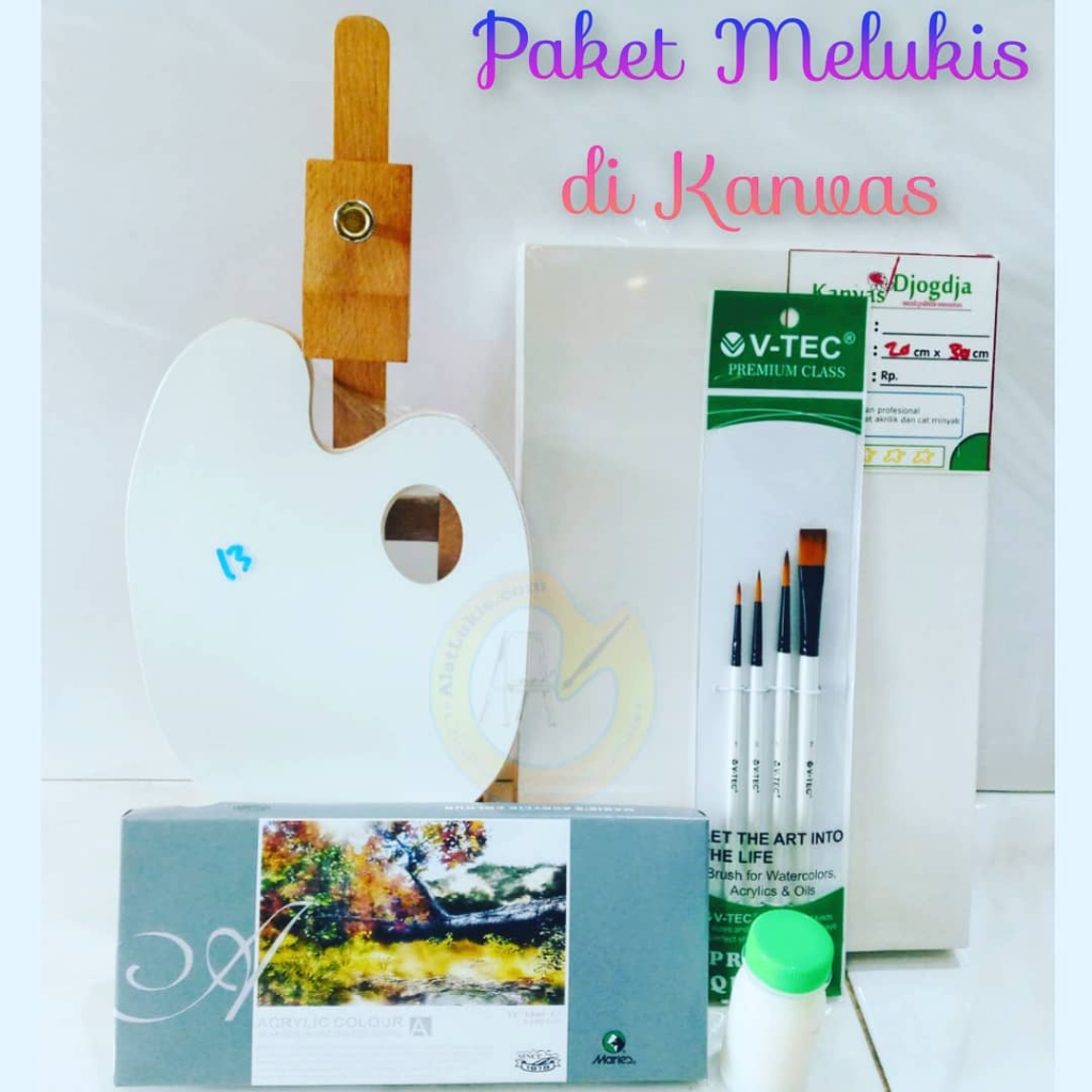 

Paket Melukis Dengan Stand Meja Mini