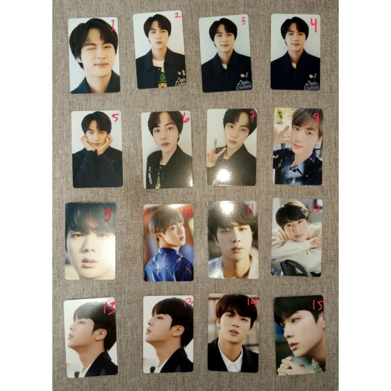 Photocard BTS PC Jin BTS