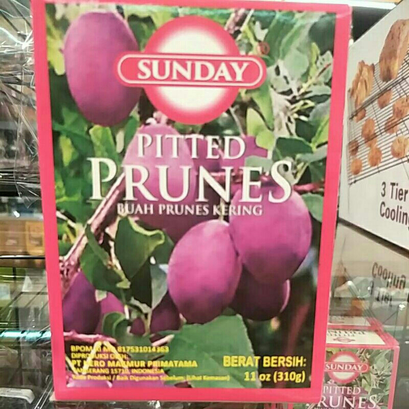 

sunday pitted prunes