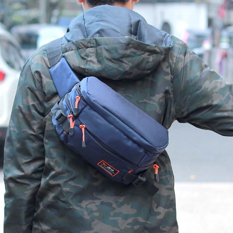 ARGL Tas Selempang Waistbag Pria Tas Pinggang Rag Tas Slempang Pria / WeistBag