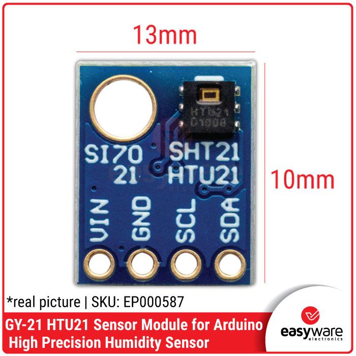 GY-21 Si7021 HTU21 High Precision Humidity Sensor Module I2C For Arduino Low Power