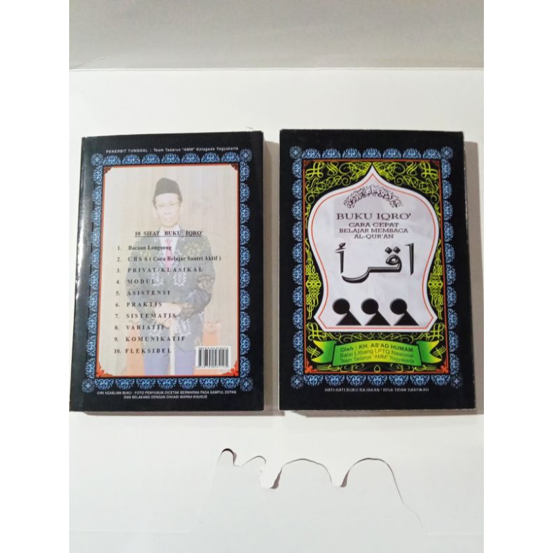

IQRO Bendel Kecil | Buku IQRO Jilid 1-6 Lengkap