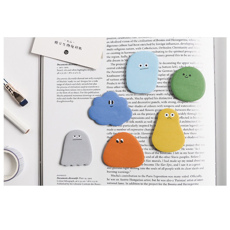 

Sticky Notes Jelly Bean Sticky Memo