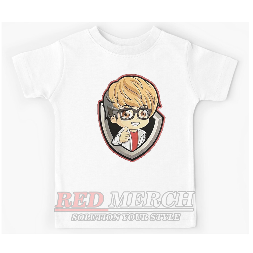 BAJU KAOS ANAK YOUTUBER BANG CUPU GAMER