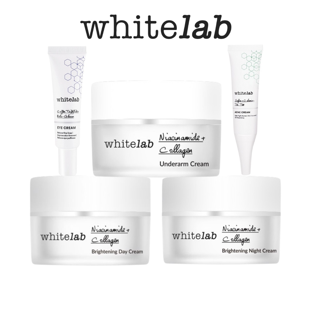 Whitelab Brightening Night Day Eye Acne Underarm Cream