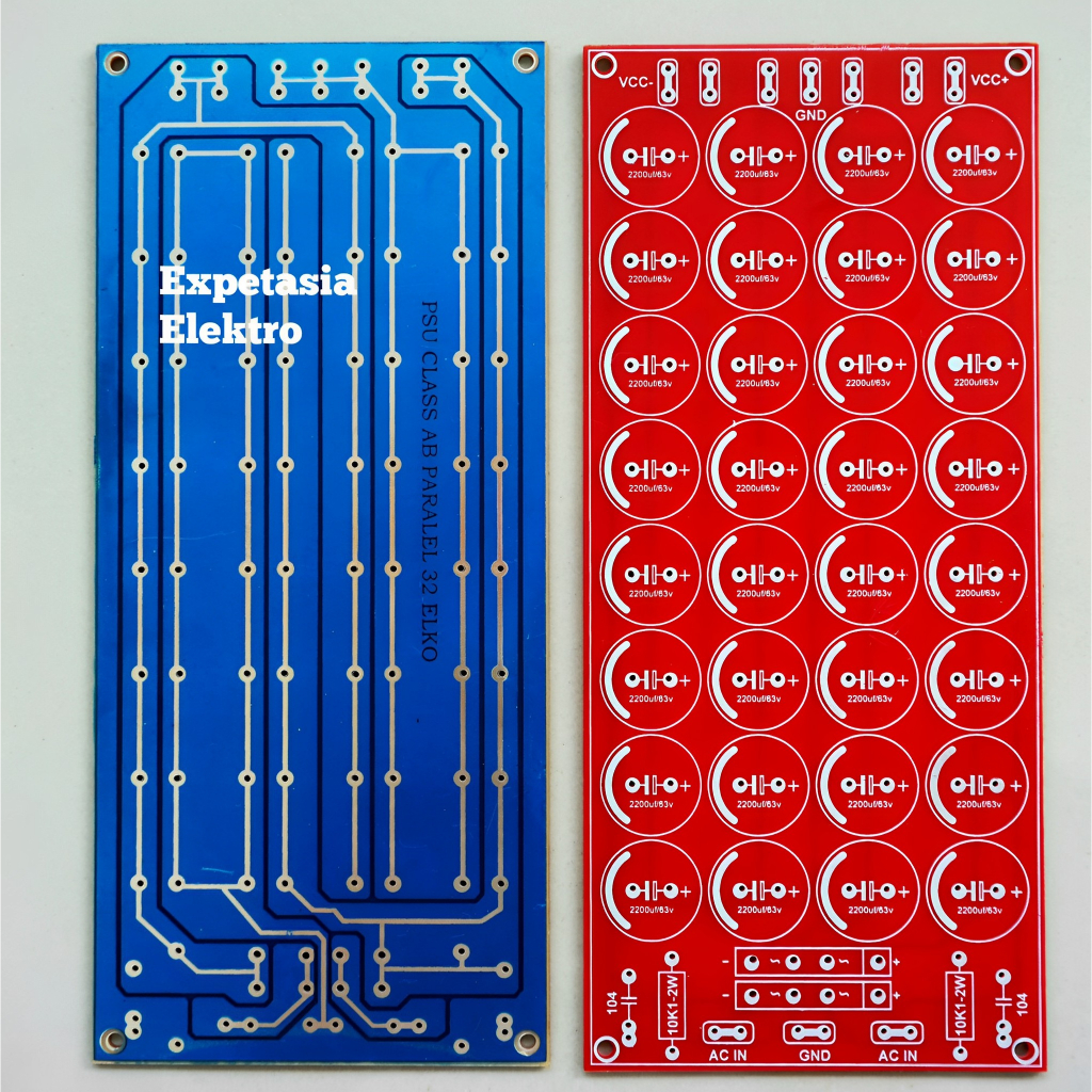 PCB PSU PARAREL 32 ELCO Diameter 2 cm
