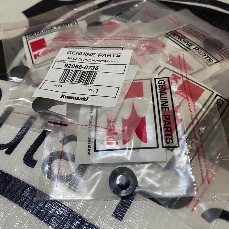 KARET TUTUP BAUT L LUBANG STANG KAWASAKI ATHLETE ATHLETE PRO ORIGINAL
