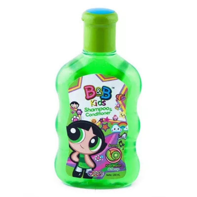 B&amp;B Kids Shampoo &amp; Conditioner 100Ml Dan 200Ml