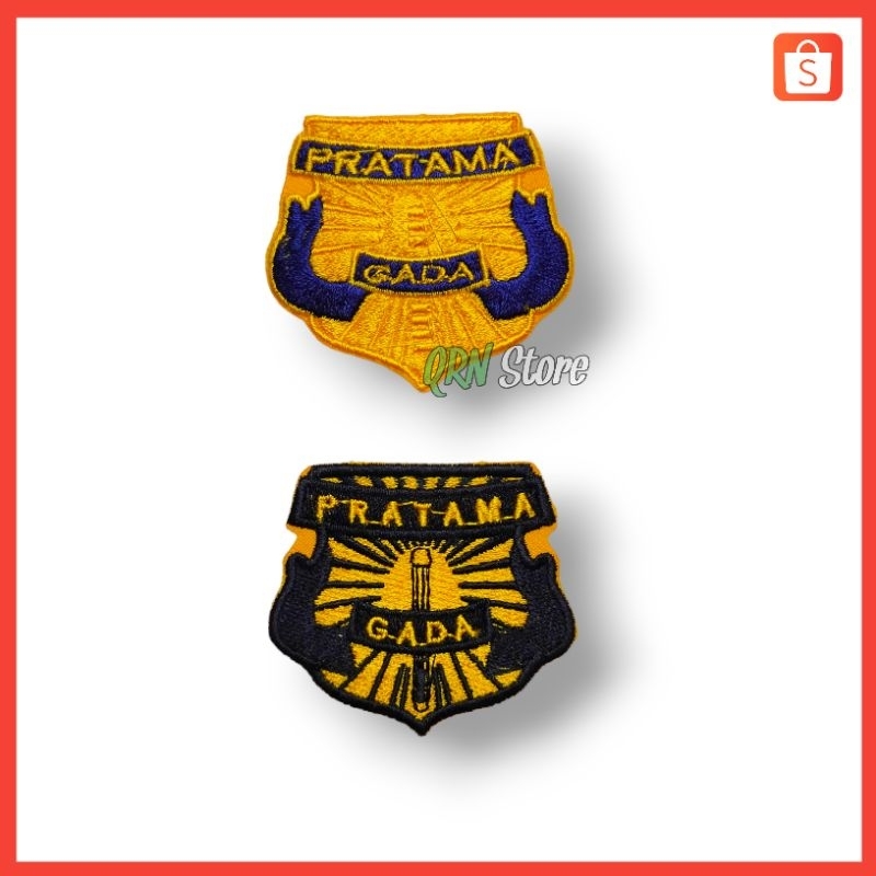 Bet Badge Atribut Gada Pratama Security Logo Gada Pratama Satpam - Bordir