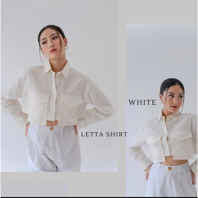 RD FASHION - DITTO KEMEJA CROP