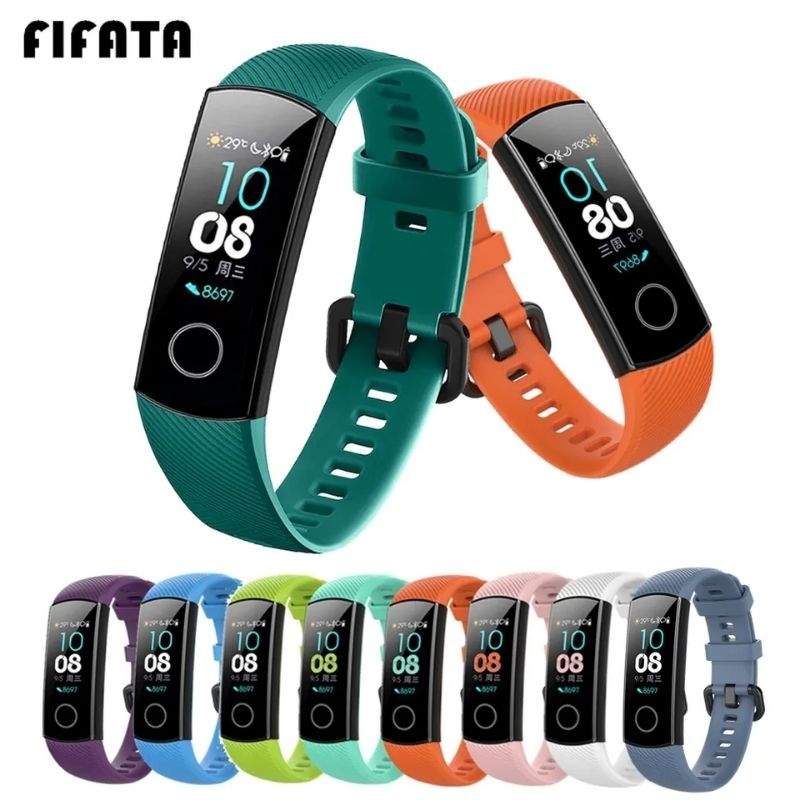 Strap / Tali Jam Silicone Huawei Honor Band 4 / Band 5