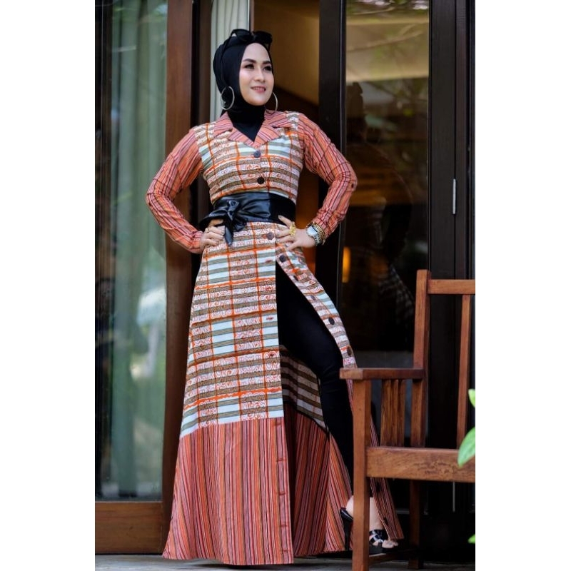 Dress cendana Batik Rofa